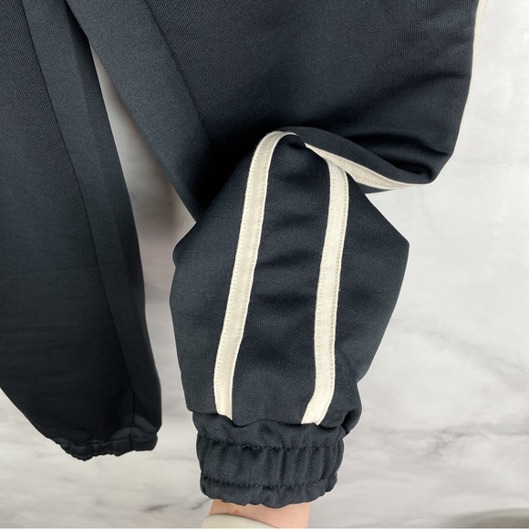 Billabong Current Mood Side Stripe Track Pants Joggers Athleisure Surfer Black L - Picture 4 of 7